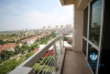 Fully furnished apartment with beautiful wooden floor is available for rent in Ciputra